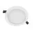 Ledvance Downlight Slim Alu White 13W 1300lm 90D - 830 Warm White | Cutout 150mm - IP44 