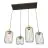Emibig Pendant Vander Steel Black | Suitable for 4x E27 - Max 15W