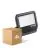 Multipack 4x Ledvance LED Floodlight Aluminium Black 41W 6000lm 100D - 840 Cool White | IP66 - Symmetrical