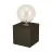 Eglo Table Lamp Prestwick 2 Steel Bronze | IP20 - Suitable for 1x E27 