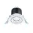 THORNeco LED Spot LILY Black 6W 600lm 38D - 940 Cool White | 82mm - Cutout 68mm - IP44 - Best Colour Rendering - Dimmable