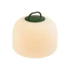 Nordlux Table Lamp Kettle To-Go Portable Battery Green 6.8W 450lm - 827 Extra Warm White | 3-Step Dimmable 