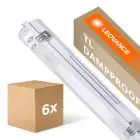 Multipack 6x Ledvance LED Waterproof Batten Damp Proof Housing Performance | Suitable for 2x150cm LED Tube