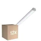 Multipack 12x Philips LED Waterproof Batten WT060C 28W 3400lm - 840 Cool White | 150cm